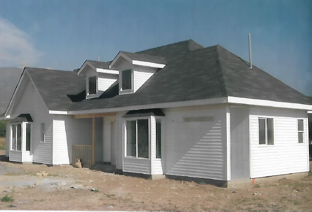 Casa americana estructura en madera Buin
