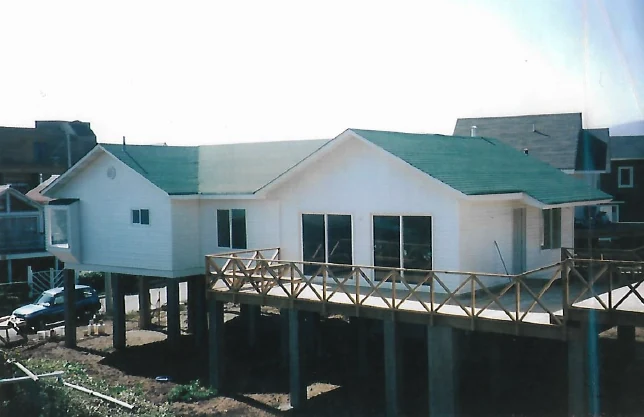 Casa americana estructura en madera Maintencillo
