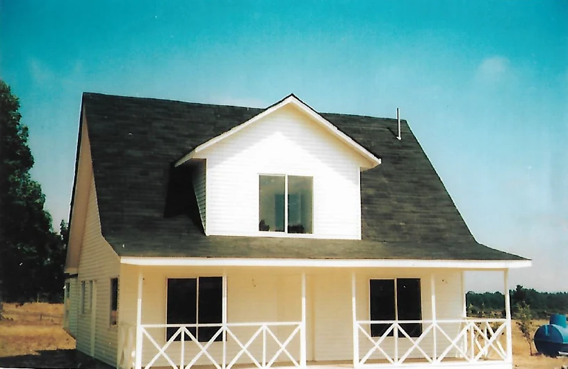Casa americana estructura madera Algarrobo