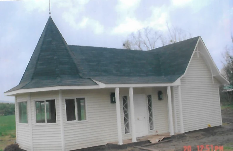 Casa americana estructura madera Peñaflor