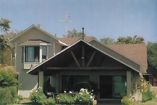 Casa americana madera Lago Rapel
