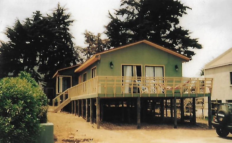 Casa chilena estructura madera laguna de Zapallar