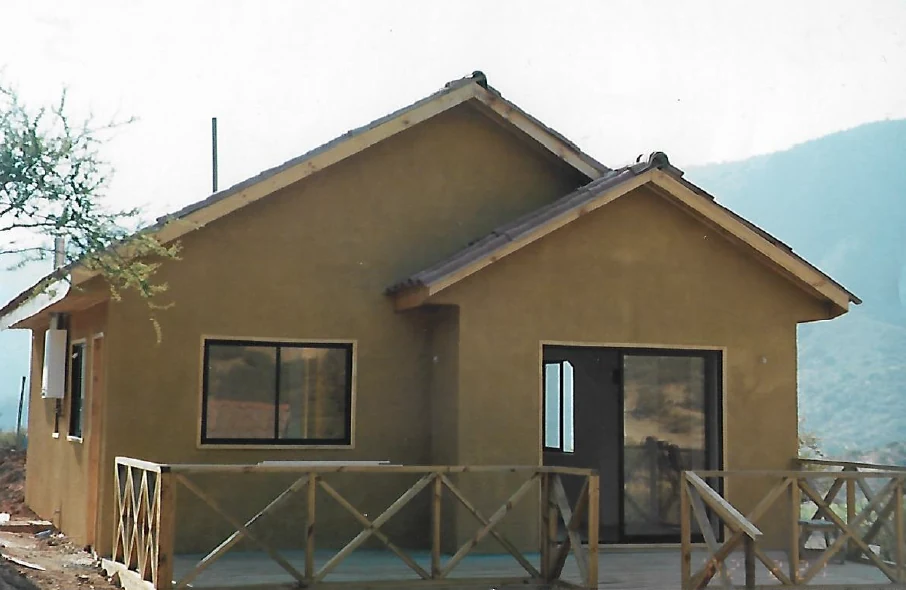 Casa colonial estructura madera Casablanca