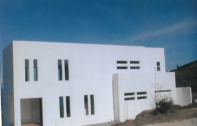 Casa moderna estructura madera Tunquen