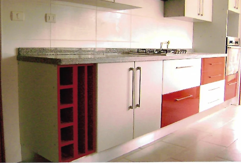 Muebles colores combinados