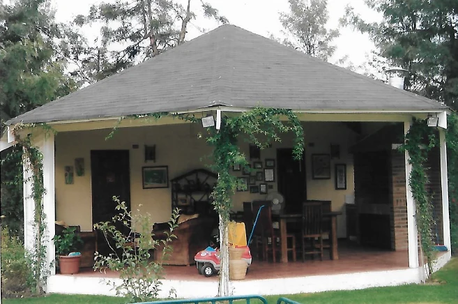 Terraza techada